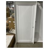 36" x 80" LH Primed Single Panel Interior Door