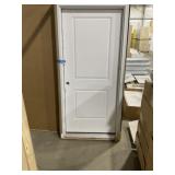36" x 80" RH Inswing 2-Panel Exterior Door