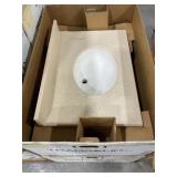31" x 22" Single Bowl Vanity Top x2