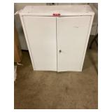 24-1/2" x 28" x 9-1/2" Metal Cabinet