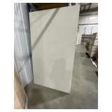 48" x 83" Concrete Finished Door Slab in White