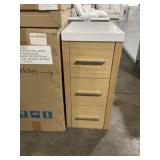 Frescaï¿½ 12" x 18" Linen Cabinet with White Top x2