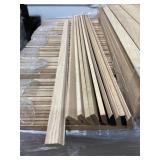 Pallet Of Red Oak Door Stop