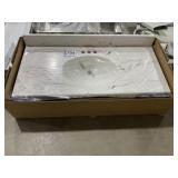 Single Bowl Vanity 43-1/2" x 20-1/2"