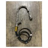 Polished Chrome Pull-Down Kitchen Faucet