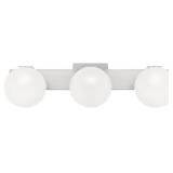 Quoizelï¿½ 3-Bulb Vanity Light in Nickel x 2