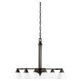 Seagullï¿½ 6-Bulb Chandelier in Bronze