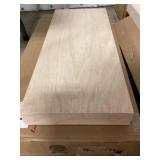 24" x 10" x 2" Red Oak Shelf Kit
