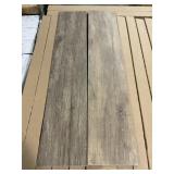 8" x 40" Artcraft Brown Porcelain Tile x 512SF