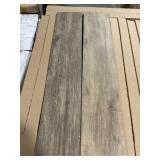 8" x 40" Artcraft Brown Porcelain Tile x 542SF