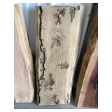 32" x 12-1/2" Lichtenberg Burnt Oak Board / Shelf