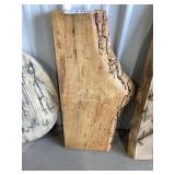 29" x 13-1/2" Lichtenberg Burnt Maple Shelf