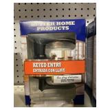 BHP Keyed Entry Levers in Bronze x3