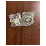 Box of Brass Coat Hooks