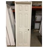 24" x 80" LH 6-Panel MDF Interior Door
