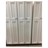 24" x 84" White Shaker Style Pantry