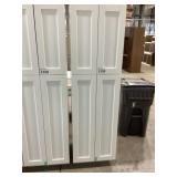 24" x 84" White Shaker Style Pantry