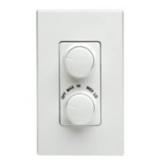 Leviton Fan Speed Control/Dimmer in White x5