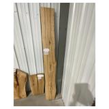 1-3/4" x 12" x 95" Live Edge Ash Slab