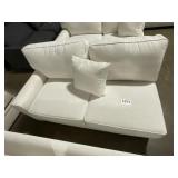 67" x 39" Loveseat in Cross-Stitch Linen