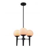 DSI Lighting 3-Bulb Pendant in Black