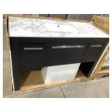 Single Bowl Vanity 56" x 24" x 36"