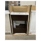Single Bowl Vanity 24" x 18" x 34"