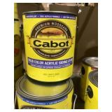 Cabotï¿½ White Base Acrylic Siding Stain x 3Cans