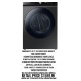Samsung 7.6 Cu.Ft. Gas Dryer With Warranty