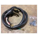 4ft Electric Dryer Cords x 3