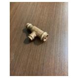 3/4" to 1/2" T Copper Fitting