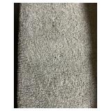 12 x 37.6 Gray Plush Carpet Roll x 450Sq Ft