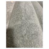 12 x 18.3 Plush Carpet Roll in Light Gray x 225SF