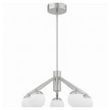 Ashley 5-Bulb Chandelier in Nickel