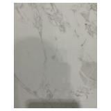 25-1/2" x 121" White Formica Countertop