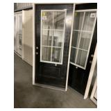 36" x 80" RH Steel 6-Lite Exterior Door