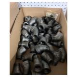 Box Of 45 Degree Street Elbow Metal Pipe Fitting