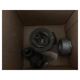Mixed Lot Of Black Metal Pipe Fittings