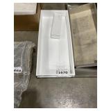 Shower niche 34-1/2" x 14" (x2)