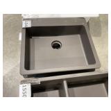 25" x 22" Single Bowl Composite Sink