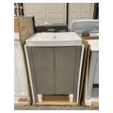 Single Bowl Vanity 24" x 18" x 35"