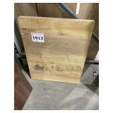 22" x 27.5" x 2" Slab of Oak Wood