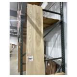 12.5" x 98" x 1.5" Slab of Oak Wood