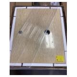 Studio 22" Marble Top In Cream x2