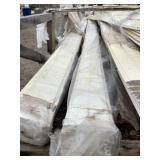 Beaded Vinyl Tongue and Groove in White