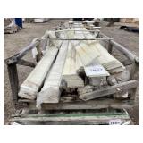 Beaded Vinyl Tongue and Groove in White