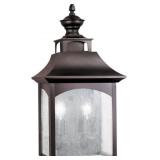 Feissï¿½ 2-Bulb Outdoor Wall Sconce in Bronze x 2