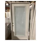 36" x 80" FG Full-View RH Exterior Door w/ Blinds