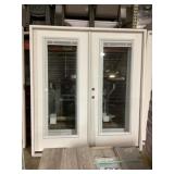 72" x 80" RH Full-View Exterior French Door-White