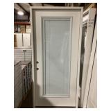 36" x 80" FG Full-View RH Exterior Door w/ Blinds